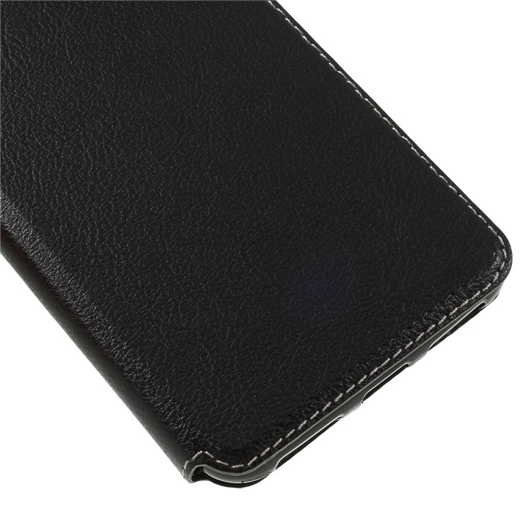 Auto-absorbed Card Holder Stand Leather Shell for Xiaomi Redmi Note 6 Pro - Black-7
