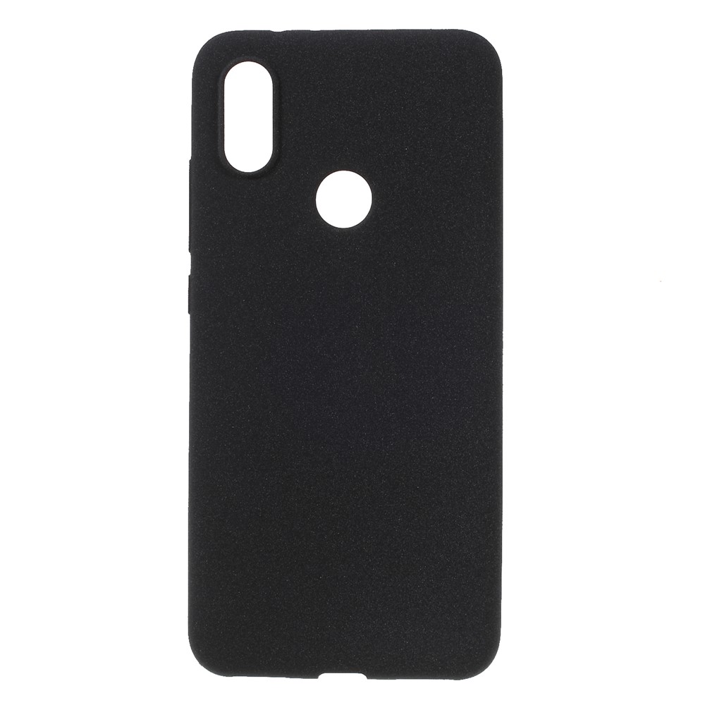 Skin-touch Matte TPU Protection Cover for Xiaomi Mi A2 Lite / Redmi 6 Pro (China) - Black-1