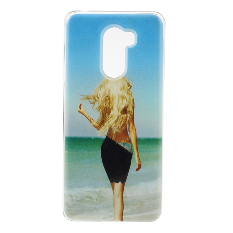 Quicksand Dynamic Bikini Pattern TPU Mobile Cover for Xiaomi Pocophone F1 / Poco F1 (India) - Style B-1