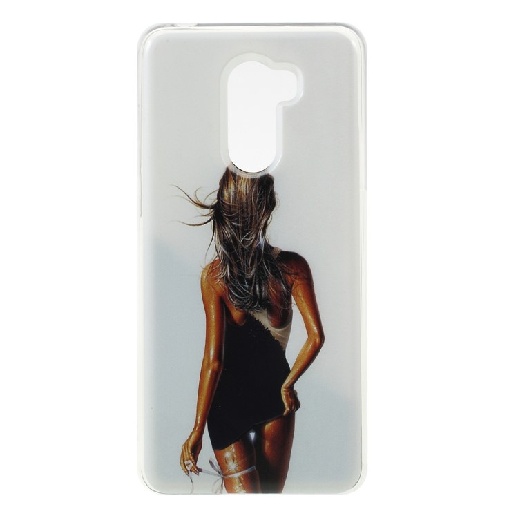 Quicksand Dynamic Bikini Pattern TPU Phone Casing for Xiaomi Pocophone F1 / Poco F1 (India) - Style D-1