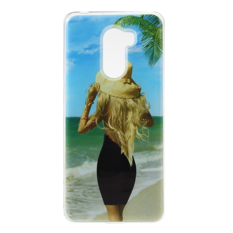 Quicksand Dynamic Bikini Pattern TPU Phone Cover for Xiaomi Pocophone F1 / Poco F1 (India) - Style E-1