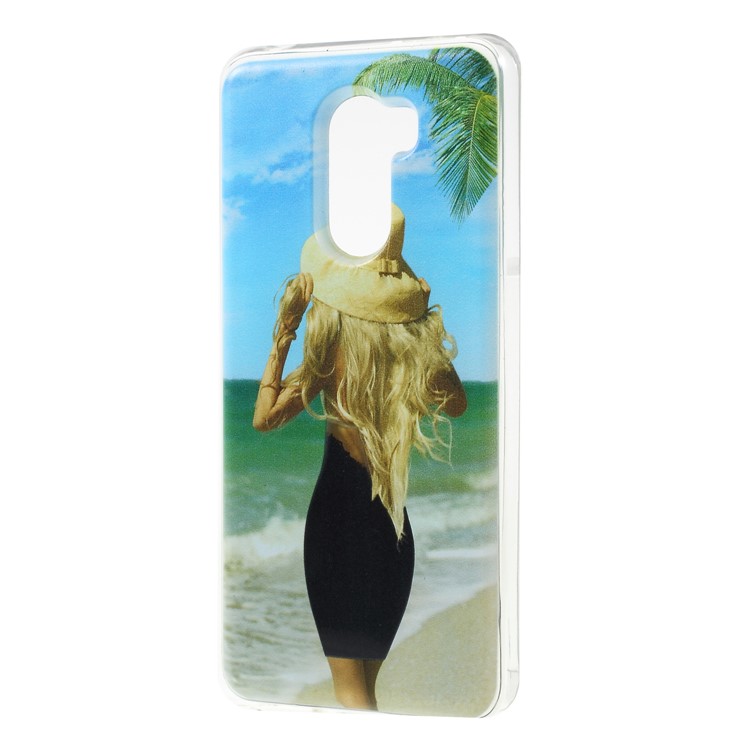 Quicksand Dynamic Bikini Pattern TPU Phone Cover for Xiaomi Pocophone F1 / Poco F1 (India) - Style E-2
