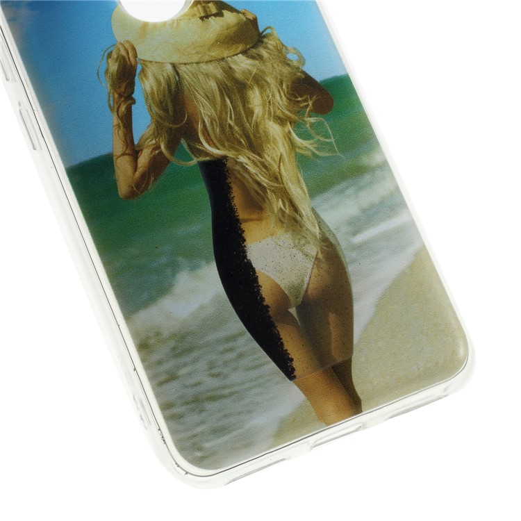 Quicksand Dynamic Bikini Pattern TPU Phone Cover for Xiaomi Pocophone F1 / Poco F1 (India) - Style E-4