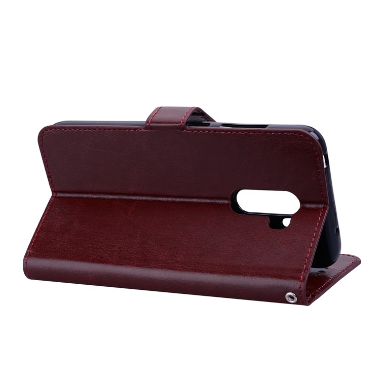 5 Card Slots Leather Stand Cell Phone Cover for Xiaomi Pocophone F1 / Poco F1 - Brown-3