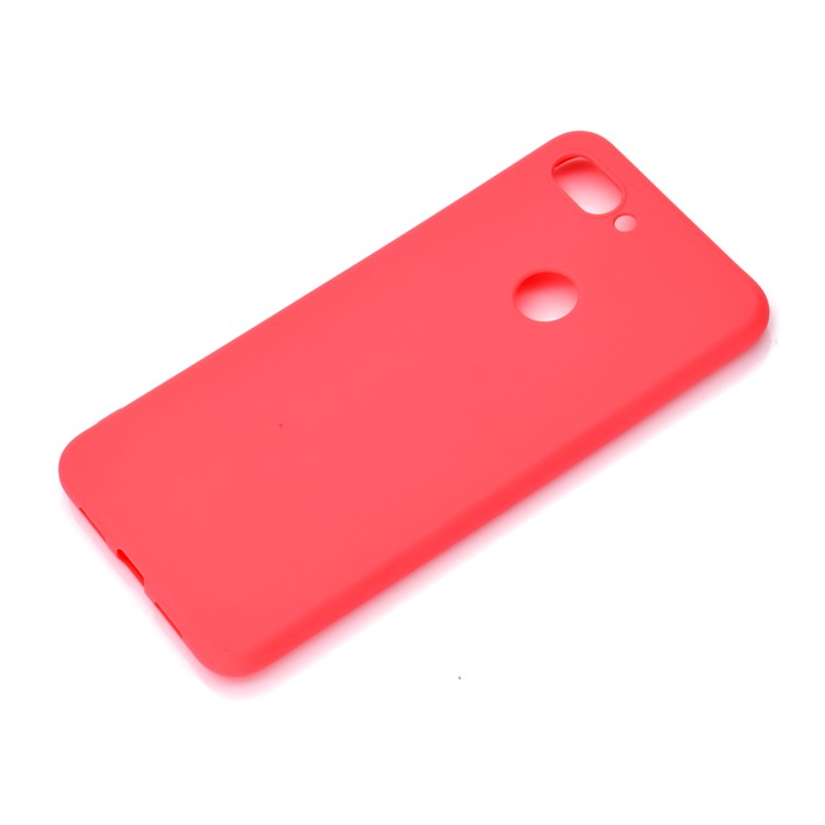 Soft Frosted TPU Shell Case for Xiaomi Mi 8 Lite / Mi 8 Youth (Mi 8X) - Red-3