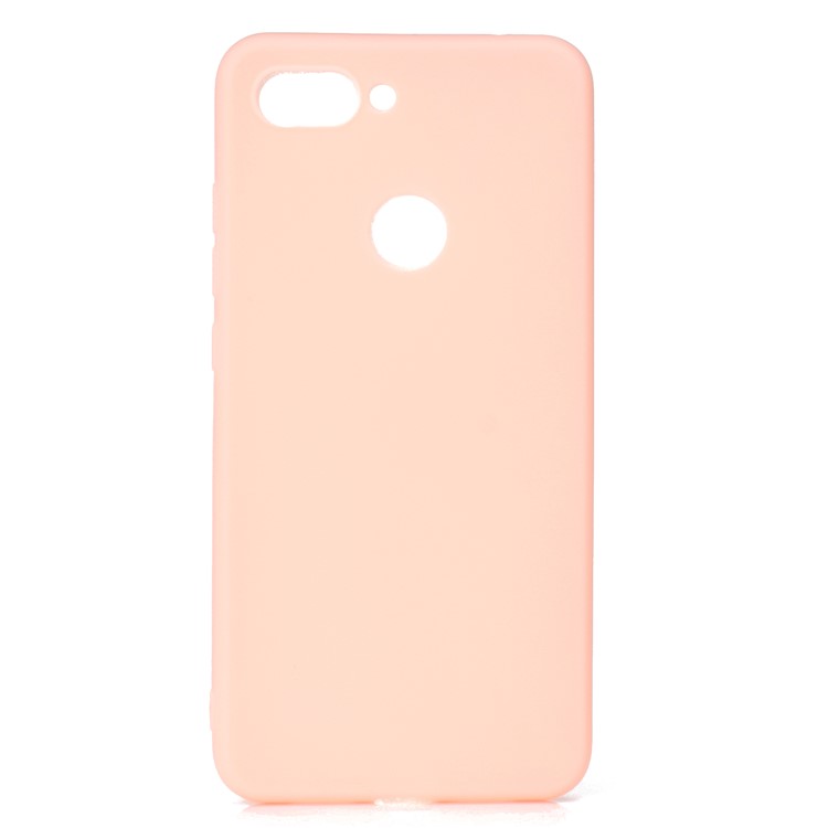 Soft Frosted TPU Case Phone Cover for Xiaomi Mi 8 Lite / Mi 8 Youth (Mi 8X) - Pink-2
