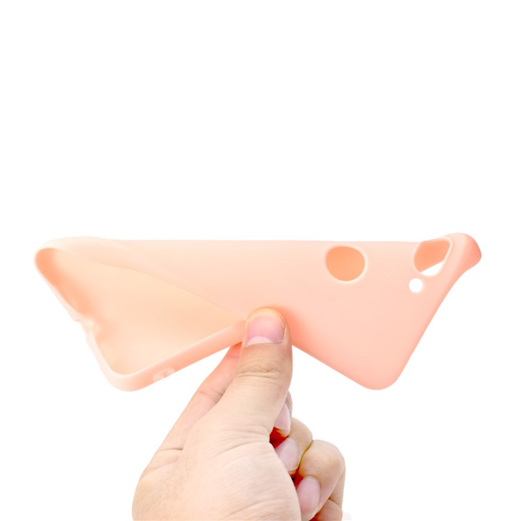 Soft Frosted TPU Case Phone Cover for Xiaomi Mi 8 Lite / Mi 8 Youth (Mi 8X) - Pink-5