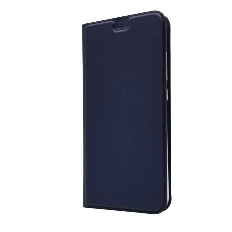 Auto-absorbed Leather Stand Card Holder Mobile Case for Xiaomi Mi 8 Lite / Mi 8 Youth (Mi 8X) - Dark Blue-7