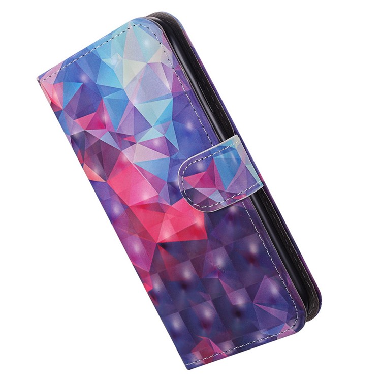 Pattern Printing Leather Protector Cover for Xiaomi Redmi 6 (Dual Camera: 12MP+5MP) - Geometric Pattern-10