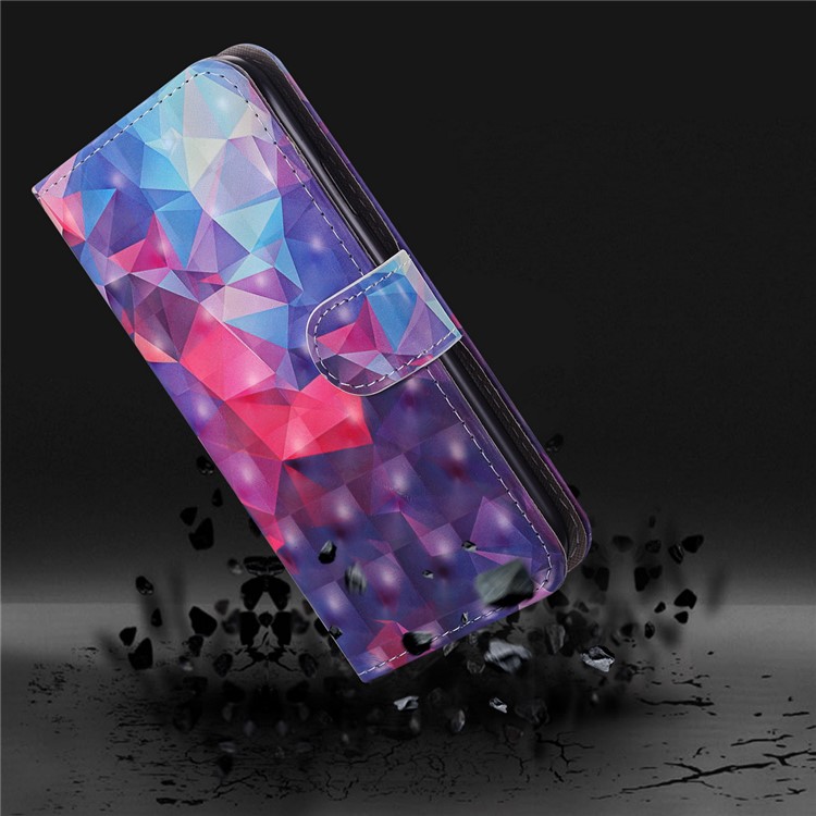 Pattern Printing Leather Protector Cover for Xiaomi Redmi 6 (Dual Camera: 12MP+5MP) - Geometric Pattern-11