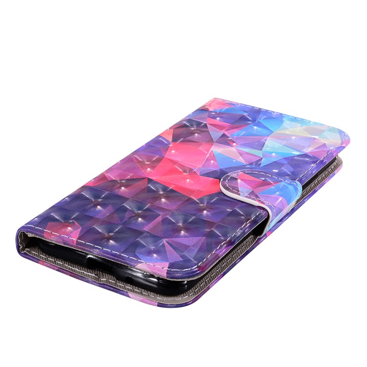 Pattern Printing Leather Protector Cover for Xiaomi Redmi 6 (Dual Camera: 12MP+5MP) - Geometric Pattern-8