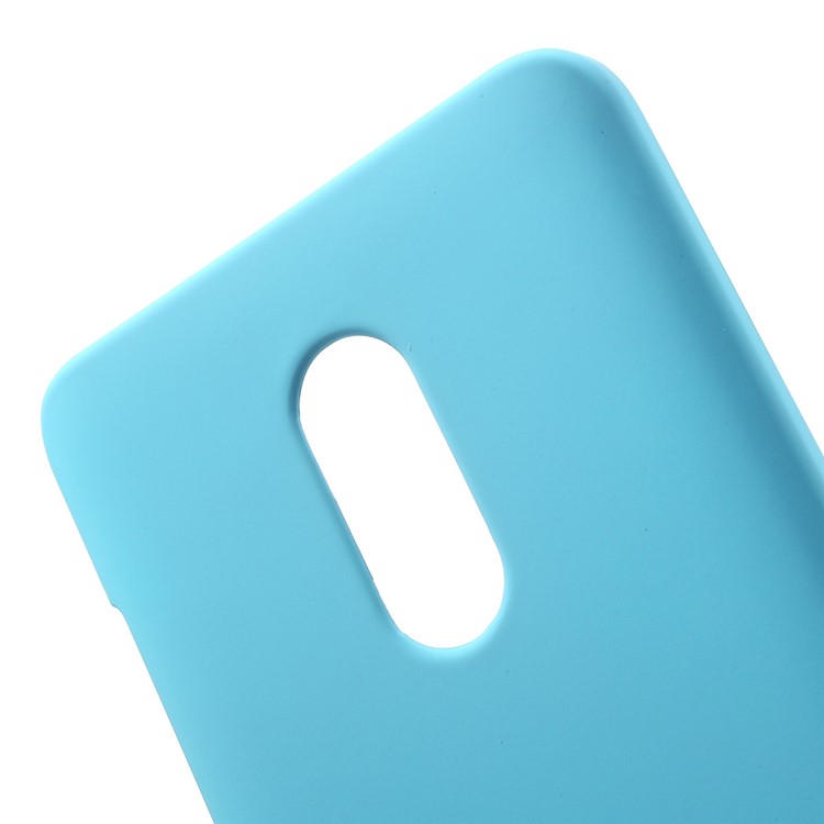 Rubberized PC Hard Shell Case for Xiaomi Redmi Note 4 - Baby Blue-5