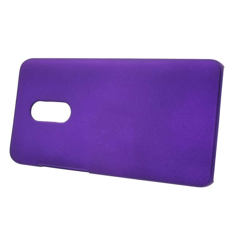 Rubberized Anti-fingerprint PC Case for Xiaomi Redmi Note 4 - Purple-2