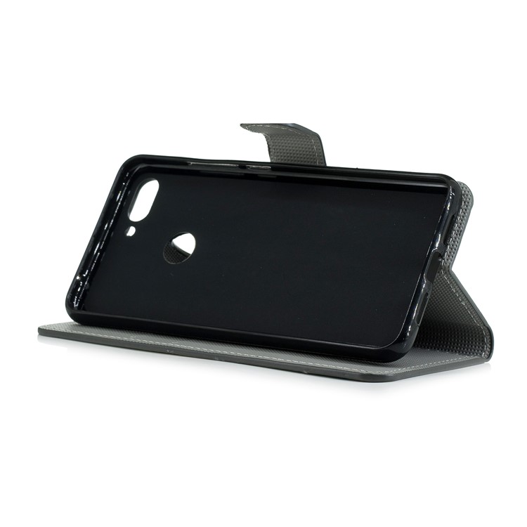 Musterdruck Lederkartensteckplätze Stehen Für Xiaomi Mi 8 Lite / Mi 8 Jugendliche (mi 8X) - Seeszene-4