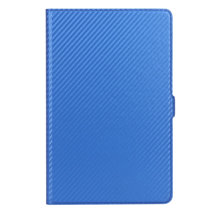 WY-1595A Carbon Fiber Texture PU Leather Tablet Casing for Xiaomi Mi Pad 4 Plus - Blue-4