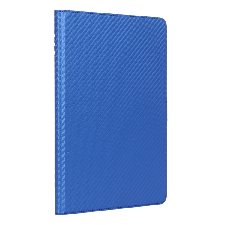 WY-1595A Carbon Fiber Texture PU Leather Tablet Casing for Xiaomi Mi Pad 4 Plus - Blue-5