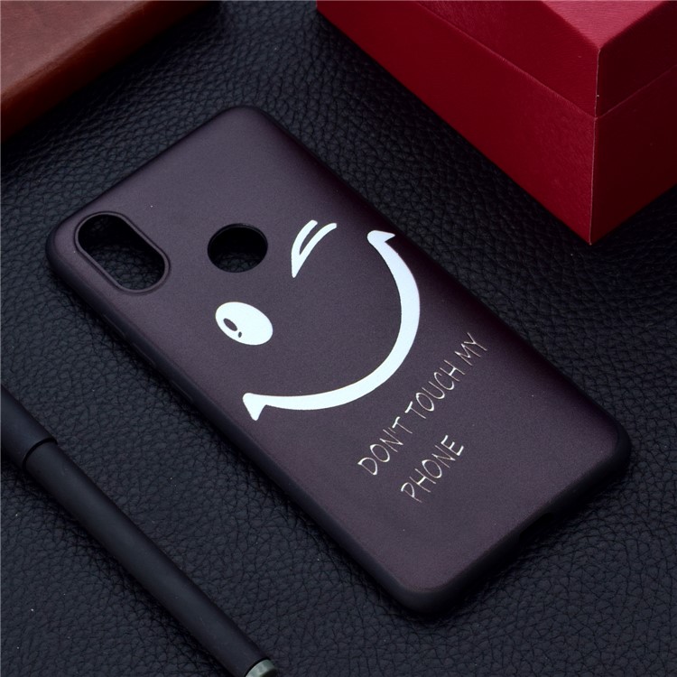 Pattern Printing Soft TPU Mobile Case for Xiaomi Mi A2 Lite / Redmi 6 Pro - Smiling Face-6