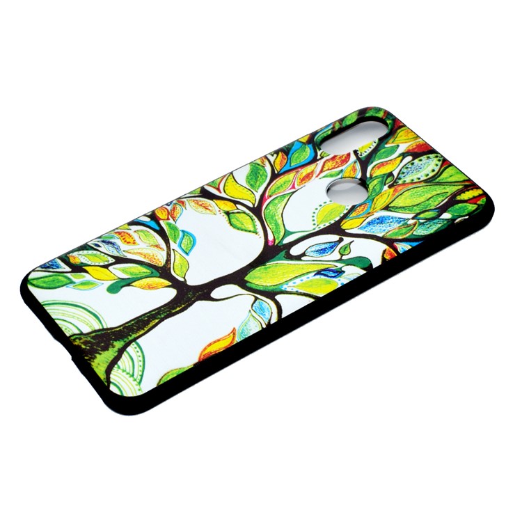 Pattern Printing Soft TPU Cellphone Case for Xiaomi Mi A2 Lite / Redmi 6 Pro - Colorized Tree-3