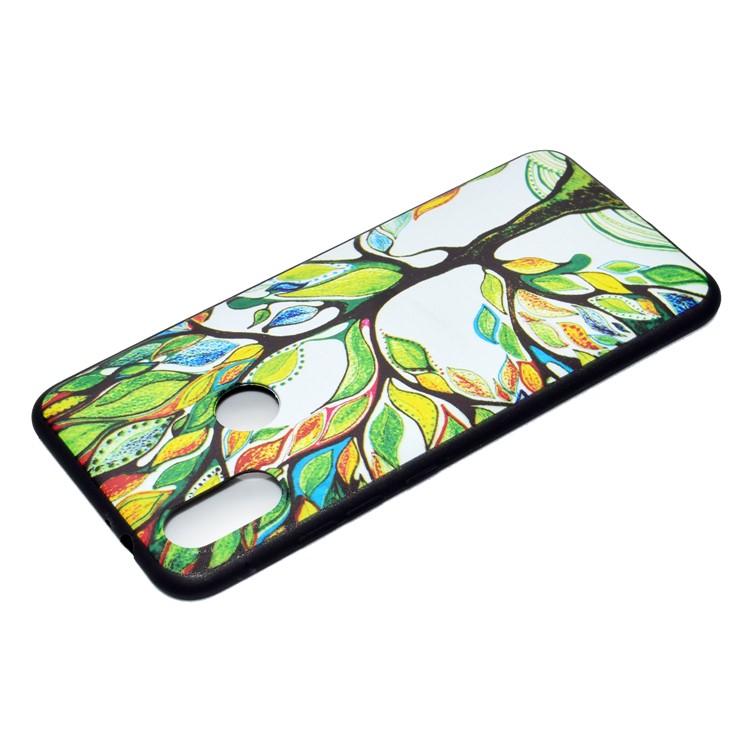 Pattern Printing Soft TPU Cellphone Case for Xiaomi Mi A2 Lite / Redmi 6 Pro - Colorized Tree-4