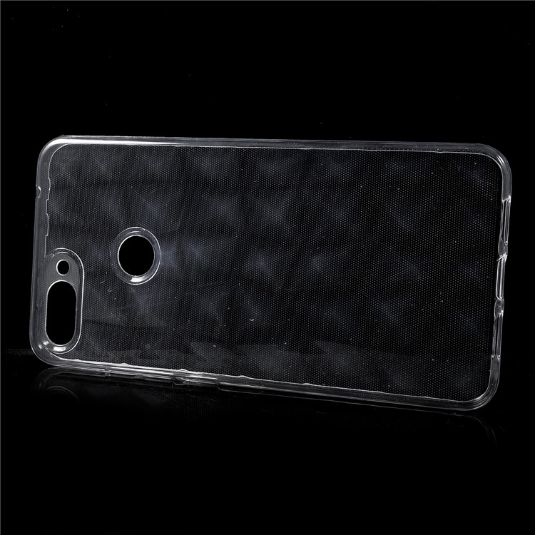 3D Diamond Texture TPU Cover for Xiaomi Mi 8 Lite / Mi 8 Youth (Mi 8X) - Transparent-2