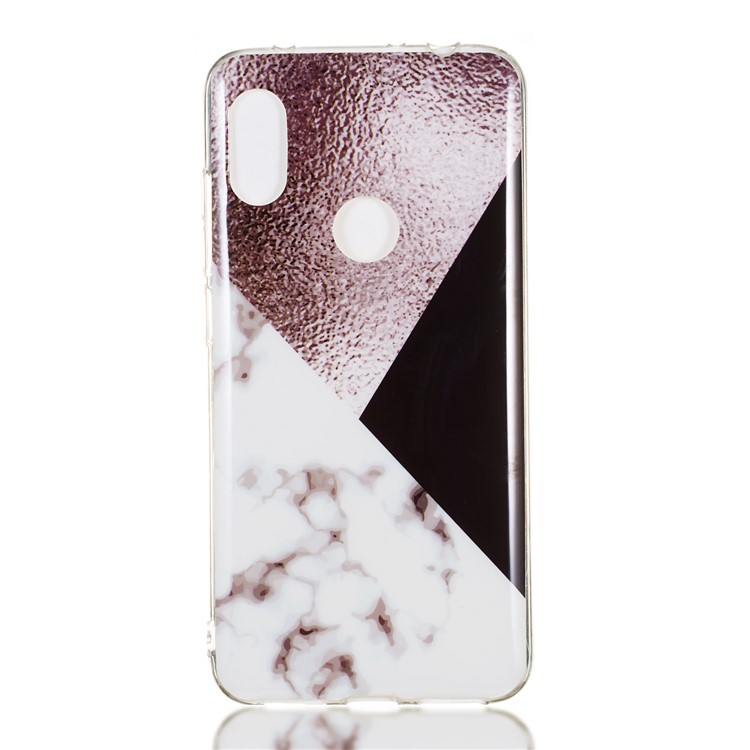 Marble Pattern IMD TPU Case for Xiaomi Redmi Note 6 Pro - Style B-2