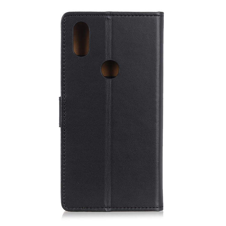 Wallet Stand Flip Magnetic PU Leather Phone Cover for Xiaomi Mi Mix 3 - Black-2