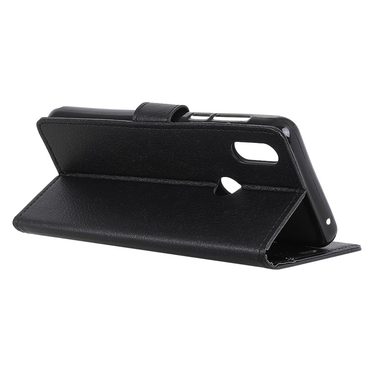 For Xiaomi Mi Mix 3 Litchi Skin PU Leather Wallet Case - Black-6