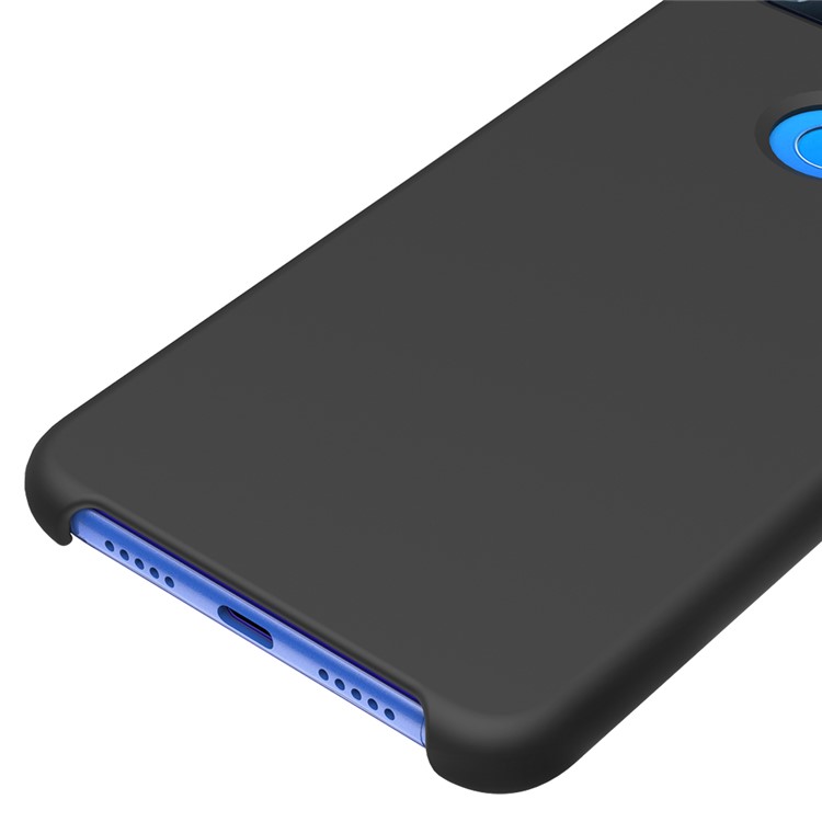 Liquid Silicone Mobile Accessory Case for Xiaomi Mi 8 Lite / Xiaomi Mi 8 Youth (Mi 8X) - Black-5