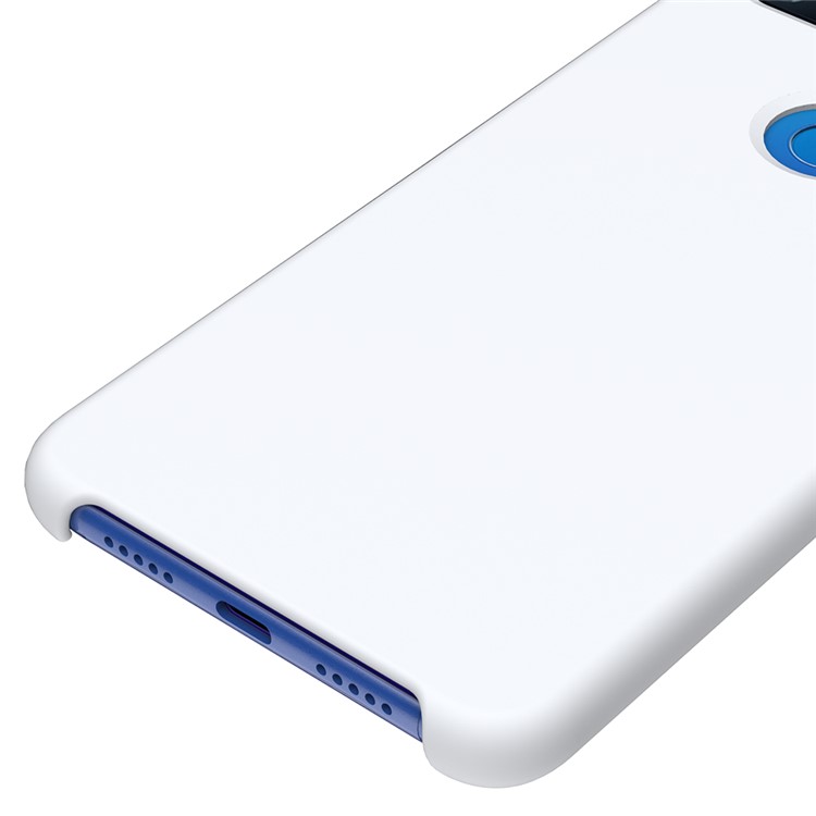Liquid Silicone Accessory Shell for Xiaomi Mi 8 Lite / Xiaomi Mi 8 Youth (Mi 8X) - White-5