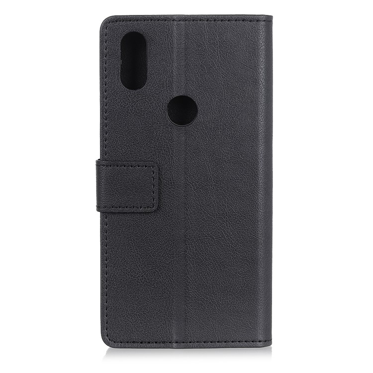 Wallet Stand PU Leather Mobile Case for Xiaomi Mi Mix 3 / Mix 3 5G - Black-4