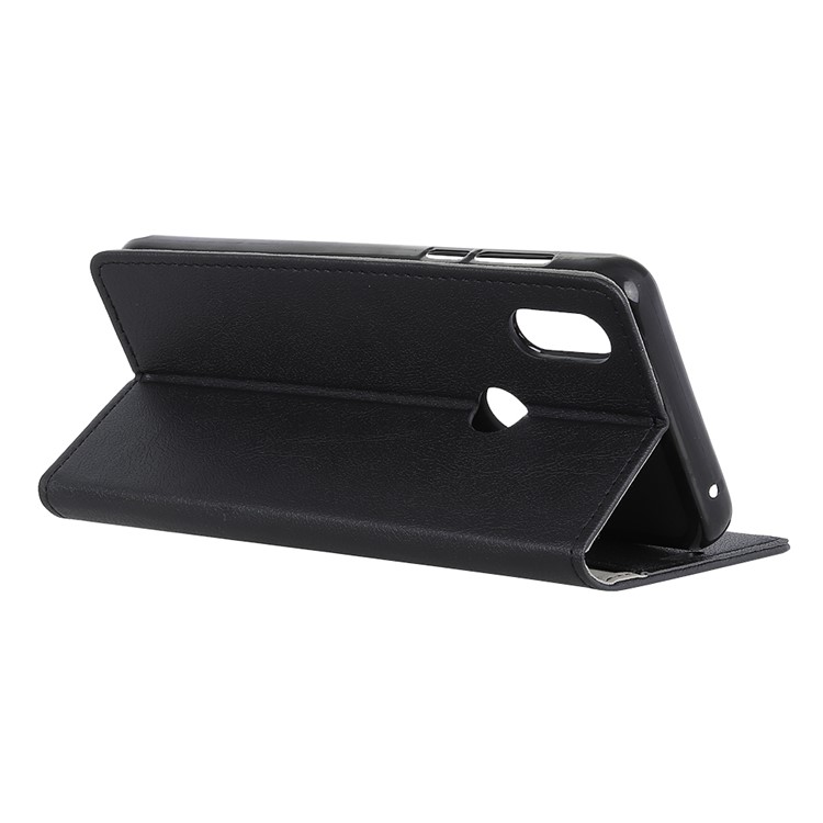 Wallet Stand PU Leather Mobile Case for Xiaomi Mi Mix 3 / Mix 3 5G - Black-6