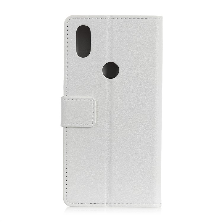 Wallet Stand PU Leather Mobile Cover for Xiaomi Mi Mix 3 - White-4