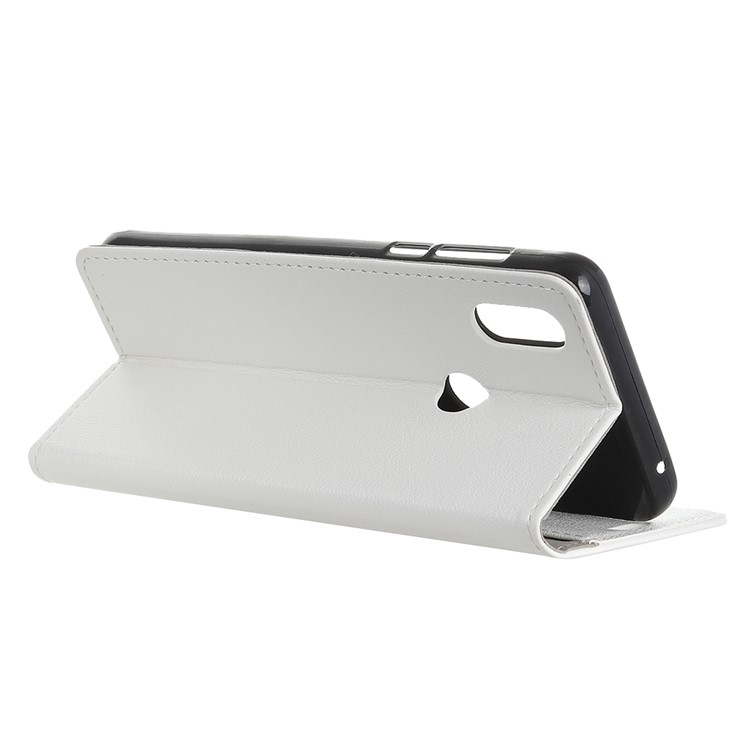 Wallet Stand PU Leather Mobile Cover for Xiaomi Mi Mix 3 - White-6