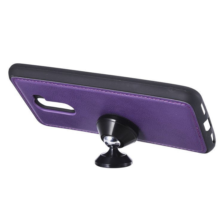 Magnetic Detachable 2-in-1 Stand Leather Mobile Cover for Xiaomi Pocophone F1 / Poco F1 (India) - Purple-5