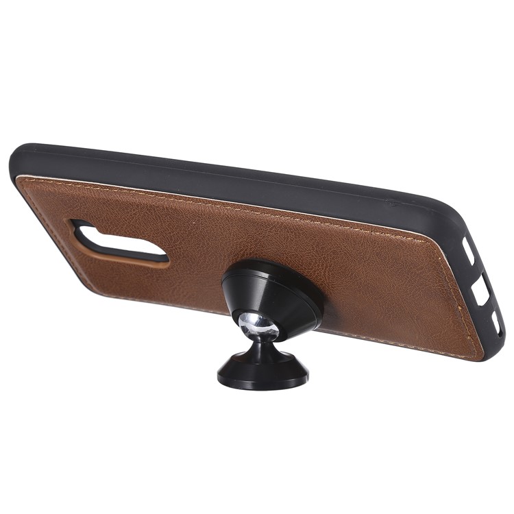 Magnetic Detachable 2-in-1 Stand Leather Phone Casing for Xiaomi Pocophone F1 / Poco F1 (India) - Brown-5