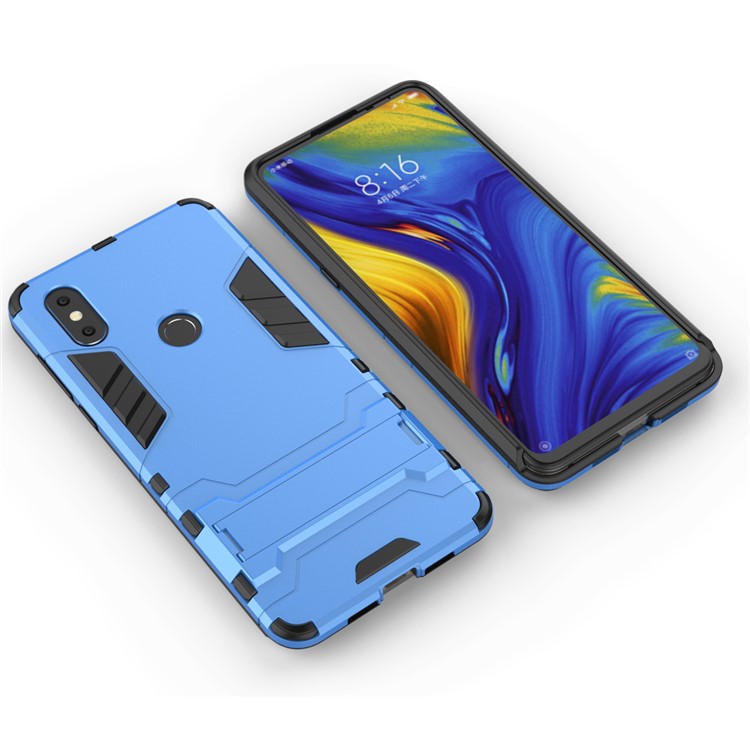 Cool Guard Plastic TPU Hybrid Cellphone Case for Xiaomi Mi Mix 3 - Baby Blue-4