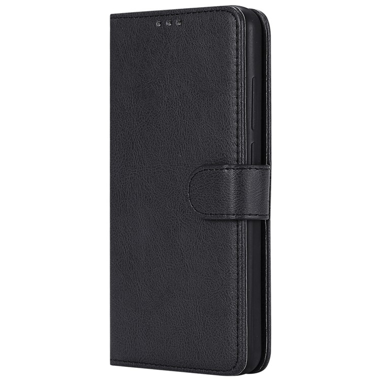 Magnetic Detachable 2-in-1 PU Leather Case for Xiaomi Redmi Note 6 Pro - Black-2