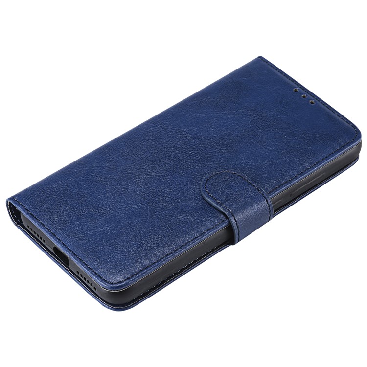 PU Leather Wallet Cover + Detachable TPU Shell for Xiaomi Redmi Note 6 Pro - Blue-8