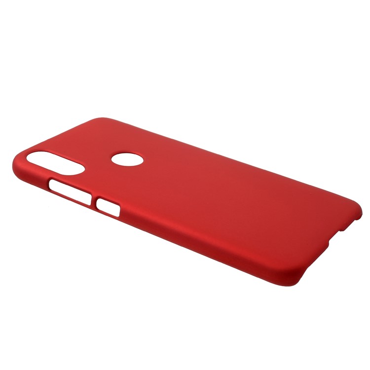 Rubberized Plastic Hard Cell Phone Cover for Xiaomi Mi Play - Red-2