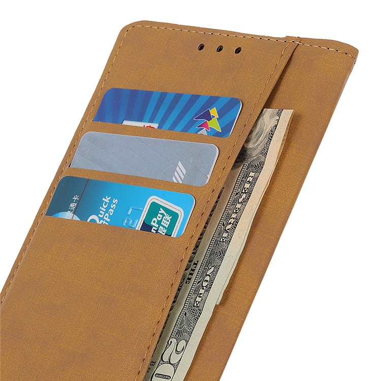 Wallet Stand Leather Flip Mobile Phone Case for Xiaomi Mi 9 - Black-11
