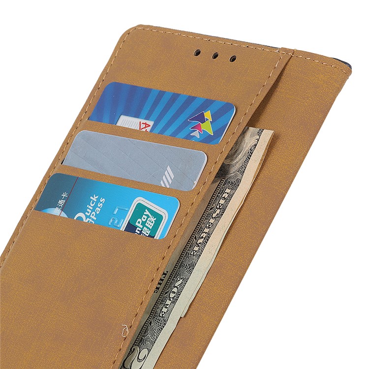 Wallet Stand Leather Flip Mobile Phone Case for Xiaomi Mi 9 - Dark Blue-11