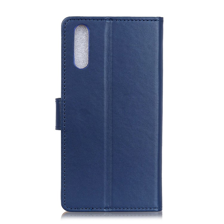 Wallet Stand Leather Flip Mobile Phone Case for Xiaomi Mi 9 - Dark Blue-3