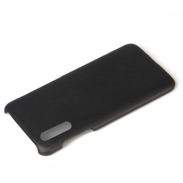 KSQ Crazy Horse PU Leather Coated Plastic Case for Xiaomi Mi 9 SE - Black-2