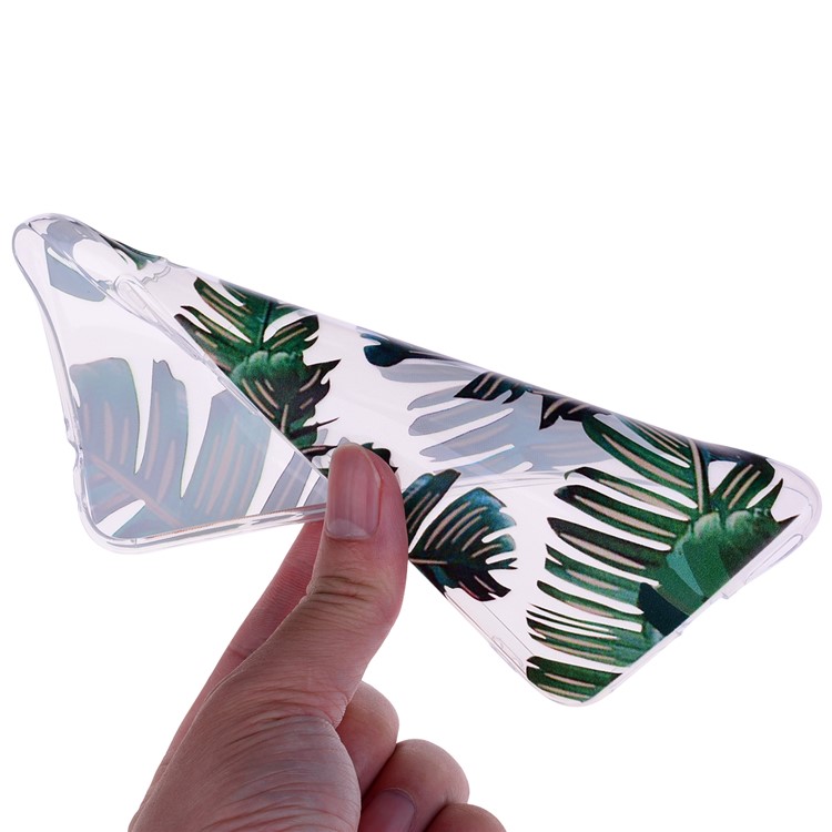 Pattern Printing TPU Shell for Xiaomi Redmi Note 7S /Note 7 / Note 7 Pro (India) - Leaves-5