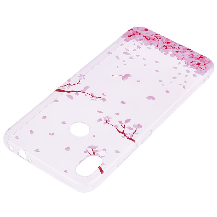 Pattern Printing TPU Shell for Xiaomi Redmi Note 7S /Note 7 / Note 7 Pro (India) - Beautiful Flowers-4