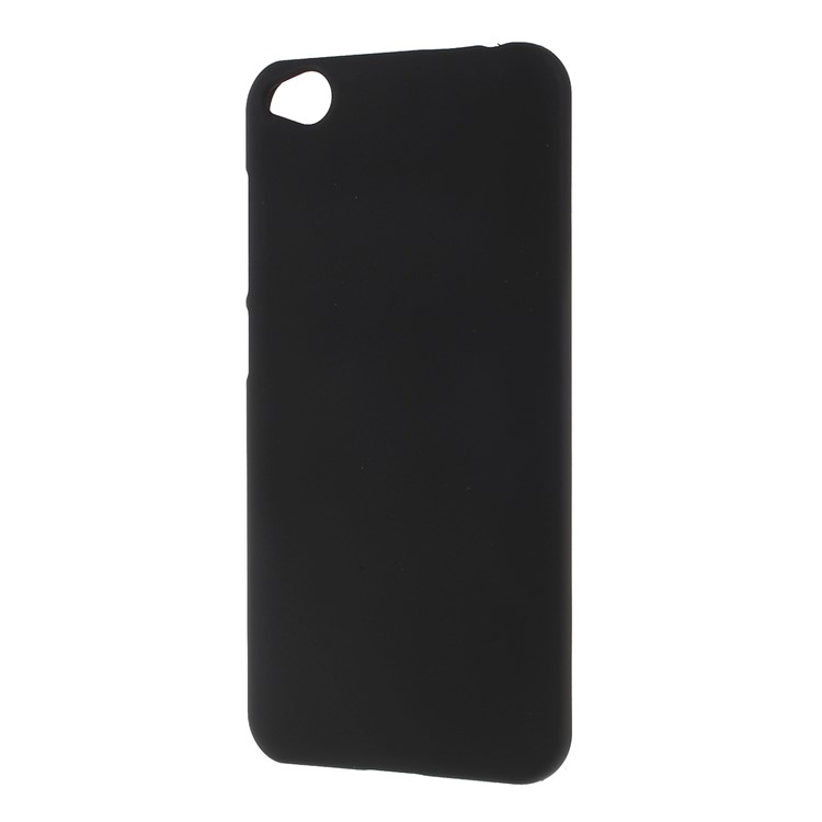 Rubberized Hard PC Case for Xiaomi Redmi Go - Black-2