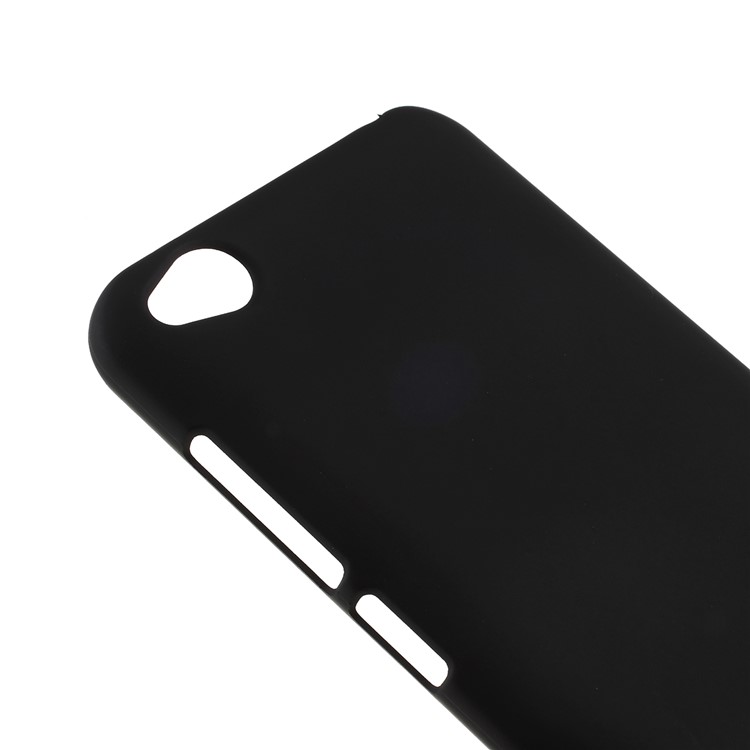 Rubberized Hard PC Case for Xiaomi Redmi Go - Black-4
