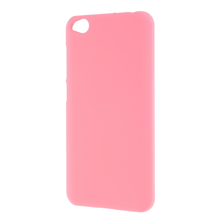 Rubberized Hard PC Case for Xiaomi Redmi Go - Pink-2