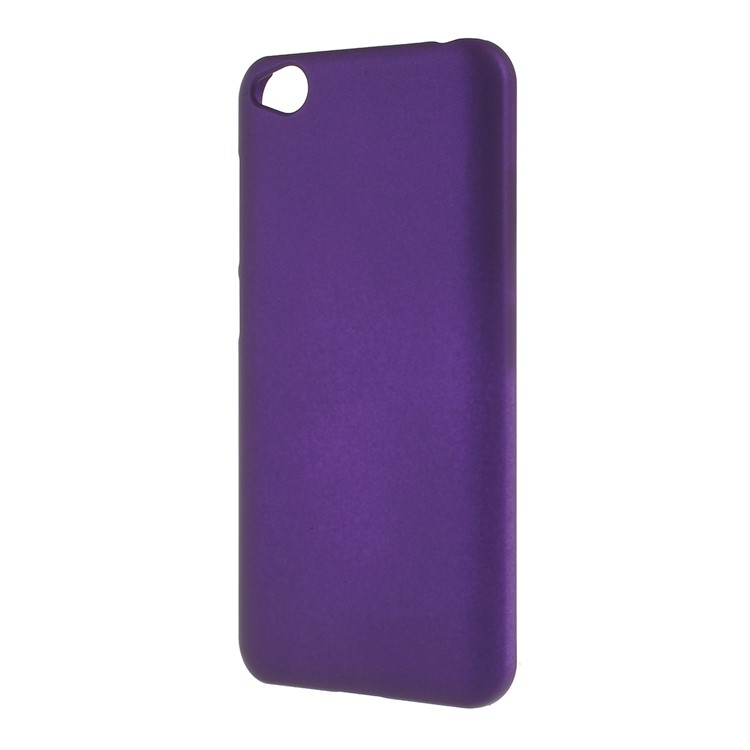 Rubberized Hard PC Case for Xiaomi Redmi Go - Purple-2