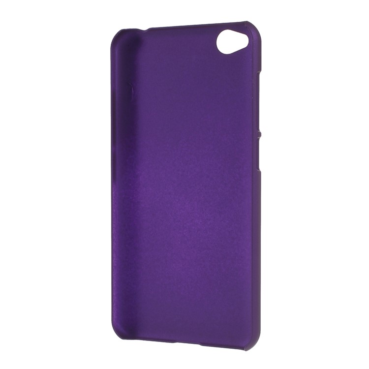 Rubberized Hard PC Case for Xiaomi Redmi Go - Purple-3